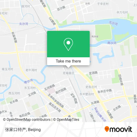 张家口特产 map