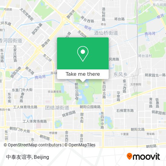 中泰友谊亭 map
