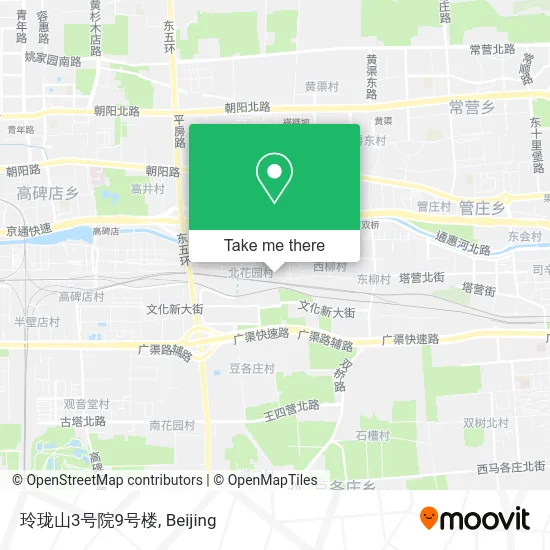 玲珑山3号院9号楼 map