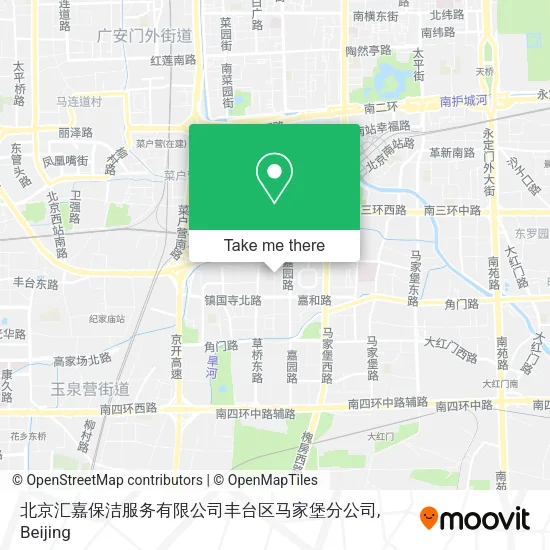 北京汇嘉保洁服务有限公司丰台区马家堡分公司 map