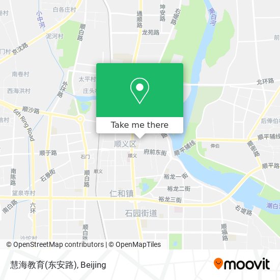 慧海教育(东安路) map