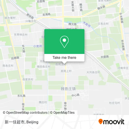 新一佳超市 map