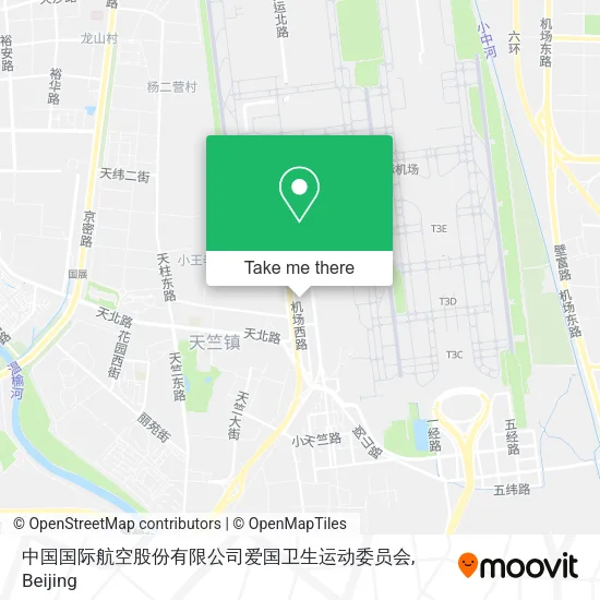中国国际航空股份有限公司爱国卫生运动委员会 map