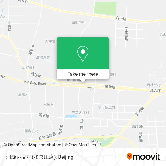 润源酒品汇(张喜庄店) map