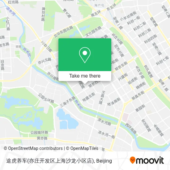 途虎养车(亦庄开发区上海沙龙小区店) map