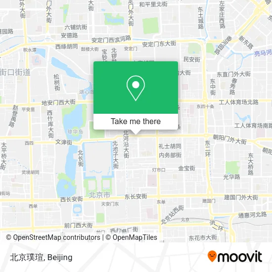北京璞瑄 map