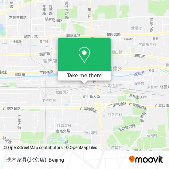 璞木家具(北京店) map
