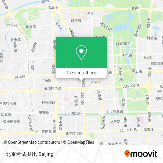北京考试报社 map