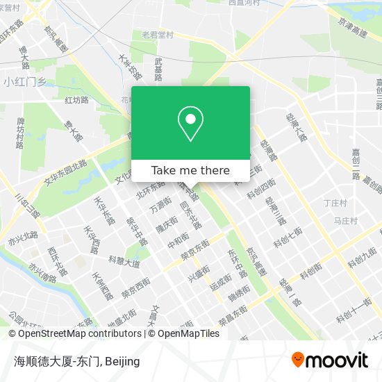 海顺德大厦-东门 map