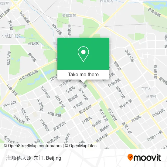 海顺德大厦-东门 map