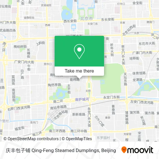 庆丰包子铺 Qing-Feng Steamed Dumplings map