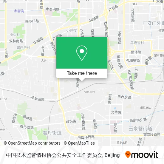 中国技术监督情报协会公共安全工作委员会 map