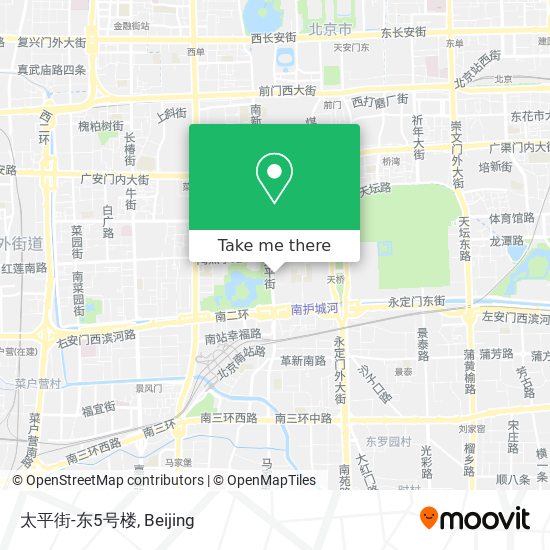 太平街-东5号楼 map