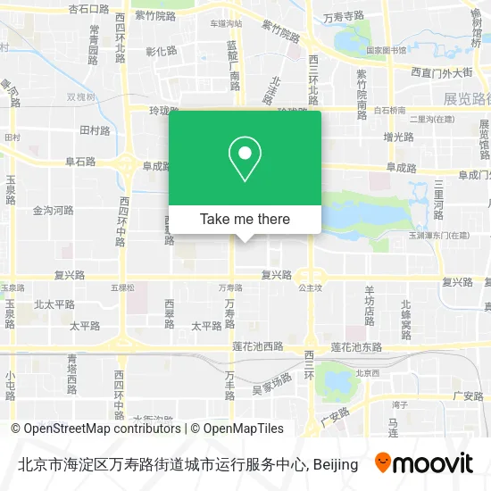 北京市海淀区万寿路街道城市运行服务中心 map
