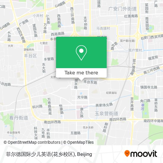 How To Get To 菲尔德国际少儿英语 花乡校区 In 新村街道by Bus Or Metro