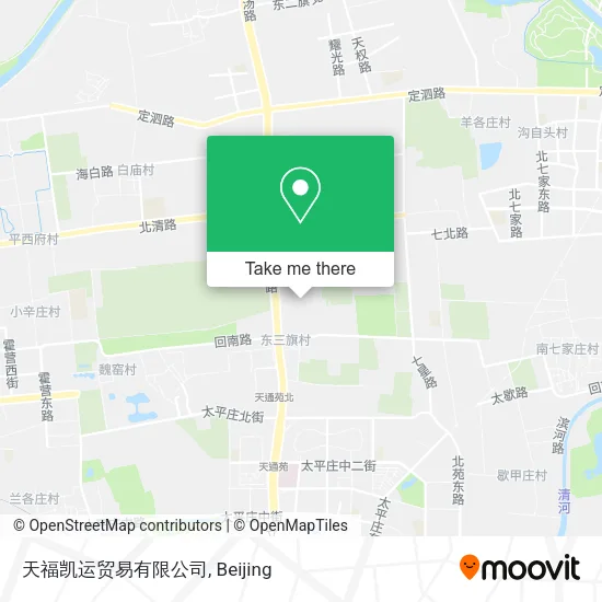 天福凯运贸易有限公司 map
