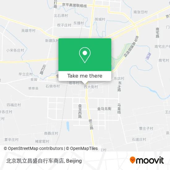 北京凯立昌盛自行车商店 map