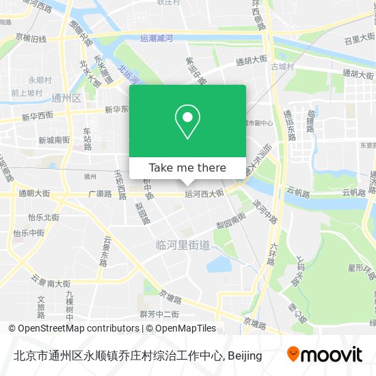 北京市通州区永顺镇乔庄村综治工作中心 map