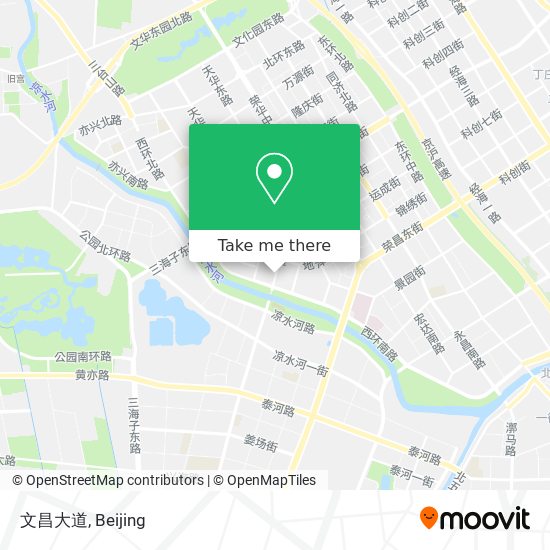 文昌大道 map