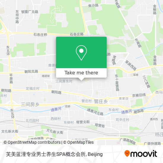 芙美蓝潼专业男士养生SPA概念会所 map