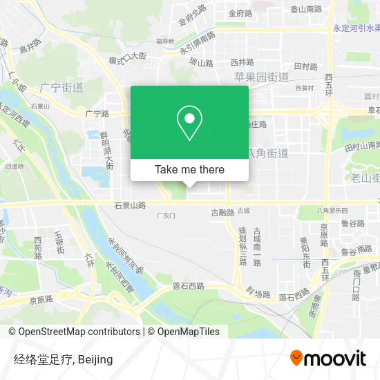 经络堂足疗 map