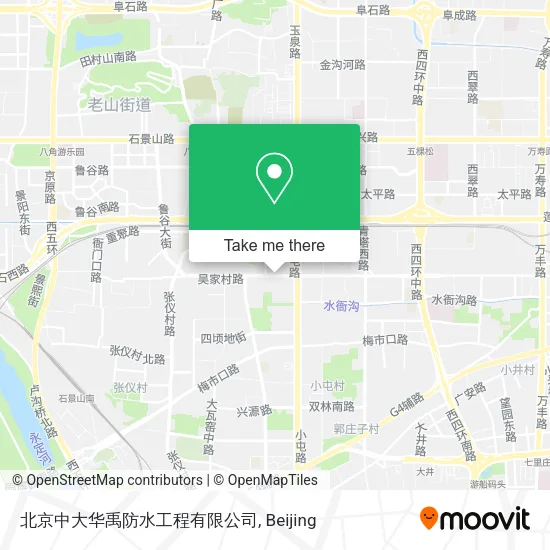 北京中大华禹防水工程有限公司 map