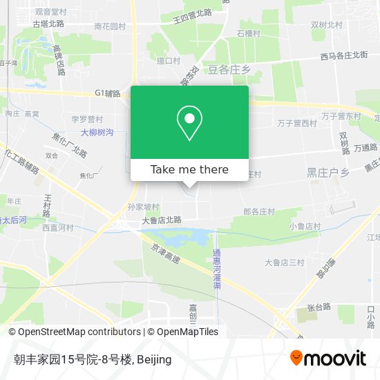 朝丰家园15号院-8号楼 map