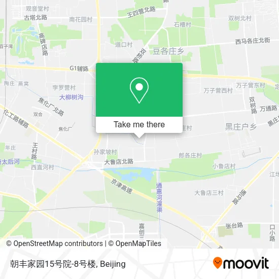 朝丰家园15号院-8号楼 map