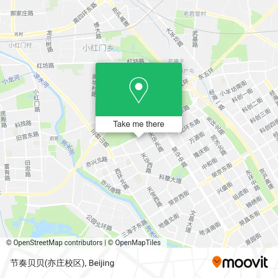 节奏贝贝(亦庄校区) map