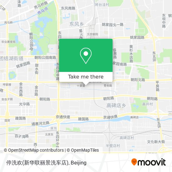 停洗欢(新华联丽景洗车店) map