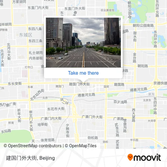 建国门外大街 map