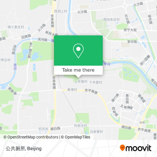 公共厕所 map