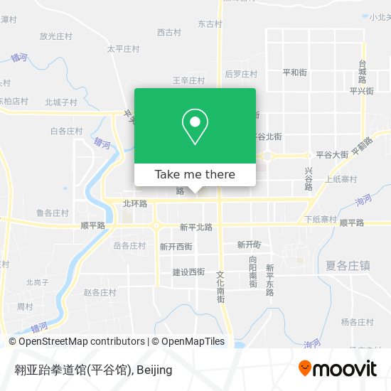 翱亚跆拳道馆(平谷馆) map