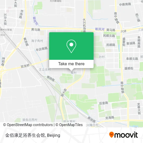 金佰康足浴养生会馆 map