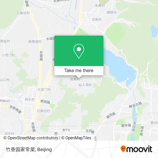 竹香园家常菜 map