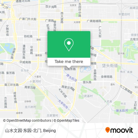 山水文园·东园-北门 map