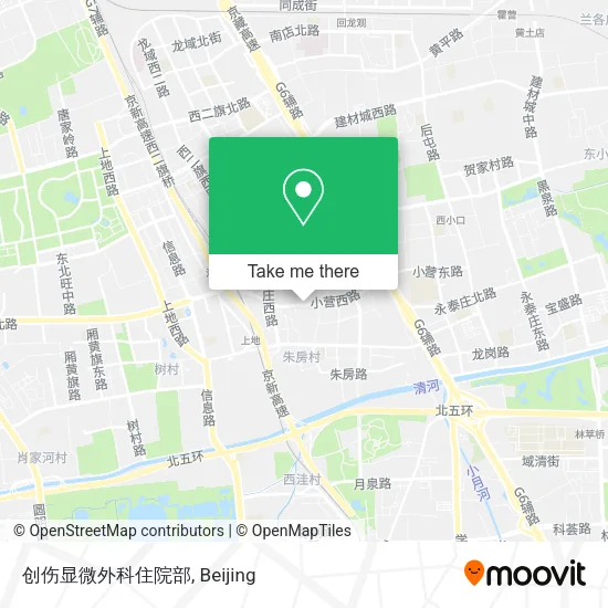 创伤显微外科住院部 map