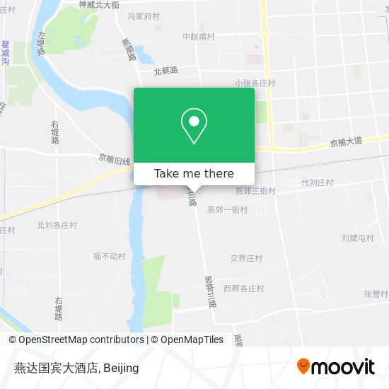 燕达国宾大酒店 map