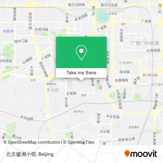 北京徽湘小馆 map