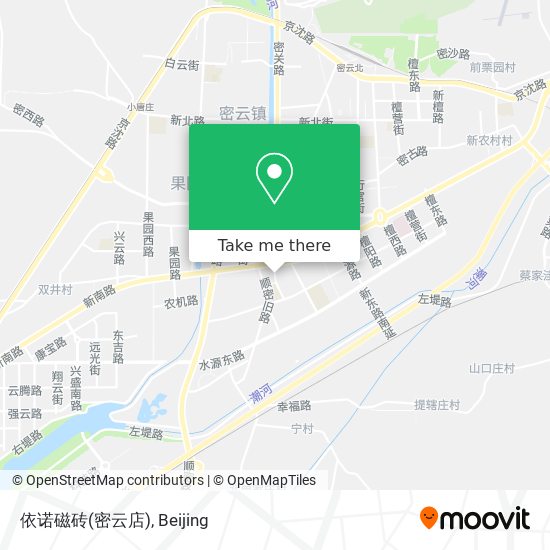 依诺磁砖(密云店) map