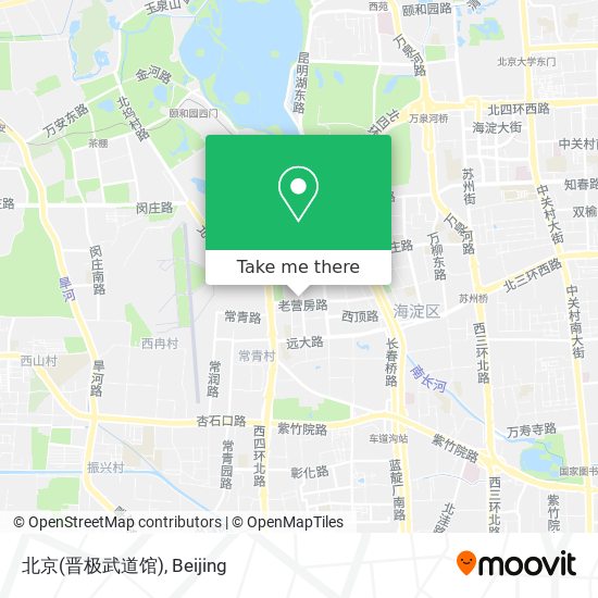 北京(晋极武道馆) map