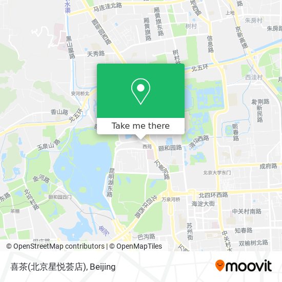喜茶(北京星悦荟店) map