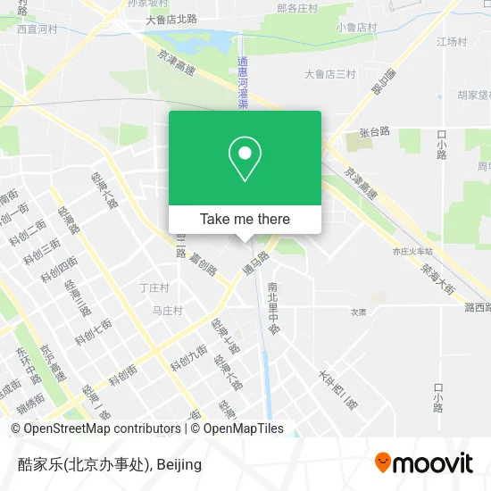 酷家乐(北京办事处) map