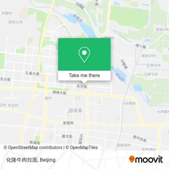 化隆牛肉拉面 map