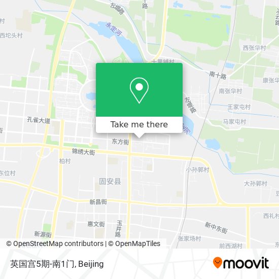 英国宫5期-南1门 map