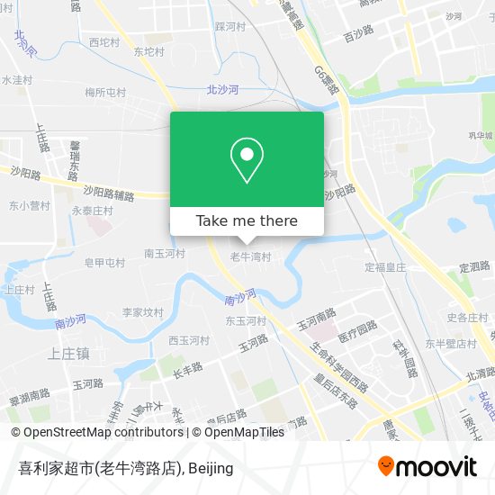 喜利家超市(老牛湾路店) map