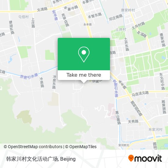 韩家川村文化活动广场 map