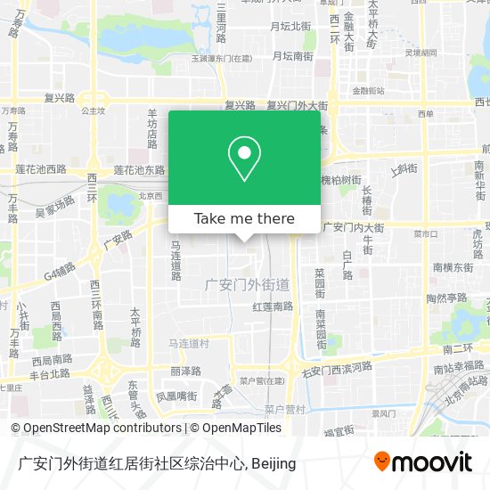 广安门外街道红居街社区综治中心 map