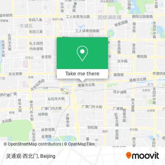 灵通观-西北门 map