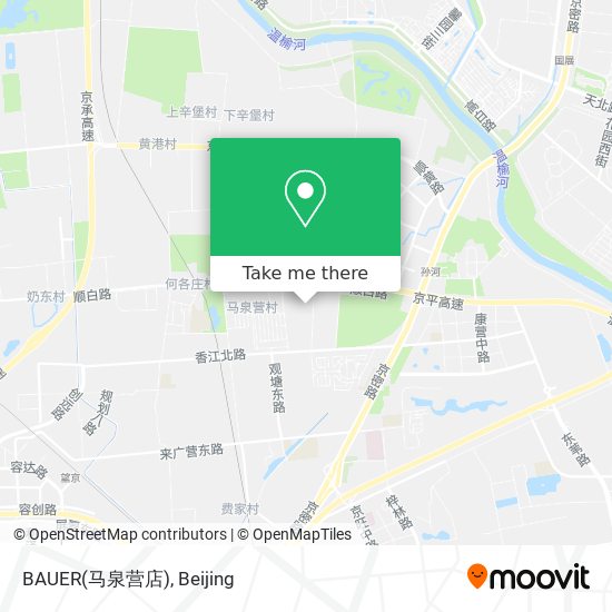 BAUER(马泉营店) map